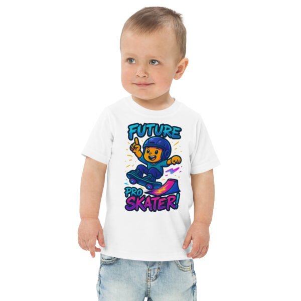 Toddler Skateboard  jersey tee - Image 5