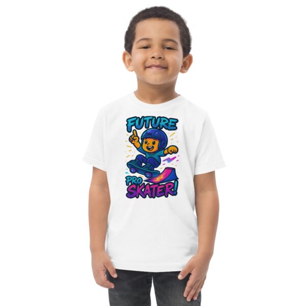 Toddler Skateboard  jersey tee - Image 8