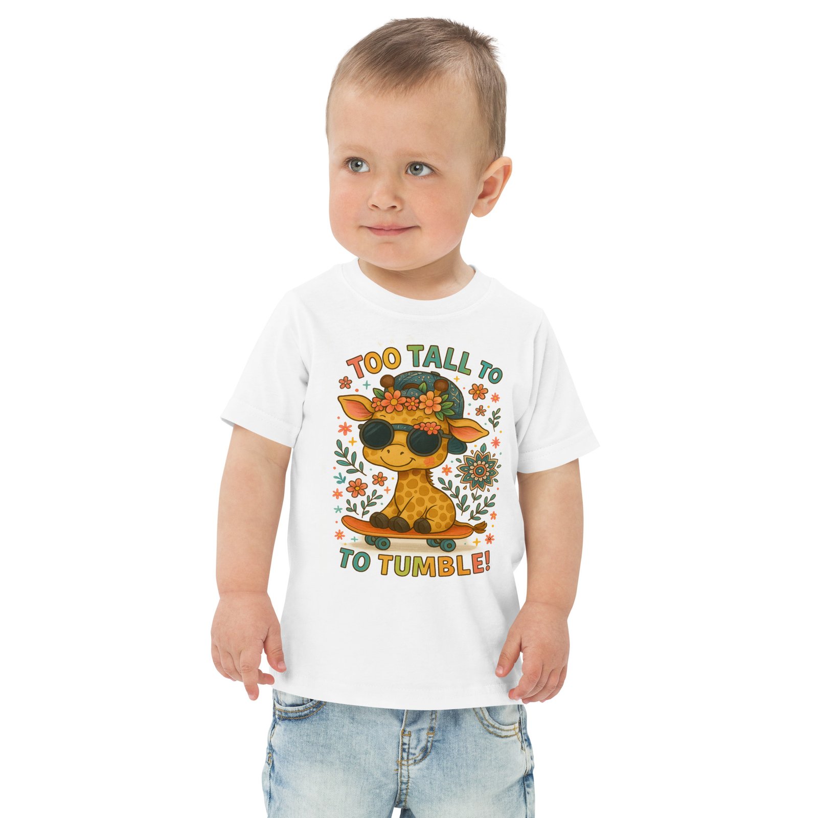 Toddler Skateboard jersey tee - Image 5